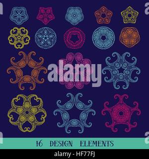 set of graphical design elements Stock Vector Image & Art - Alamy