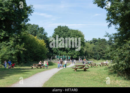 Manor Park Country Park, West Malling, Kent, England, United Kingdom Stock Photo