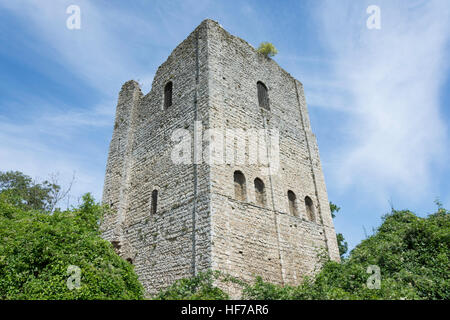 11th century St Leonard's Tower, St.Leonard's Road, West Malling, Kent, England, United Kingdom Stock Photo