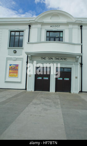 Exterior of Bridlington spa theatre East Yorkshire Coast Uk Stock Photo