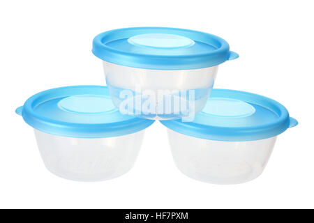 Plastic Jars Stock Photo