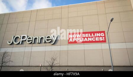 The JCPenney store in the Queens Center Mall in the borough of Queens ...