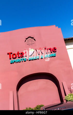 The Total Wine And More Store In Fremont California Usa Stock