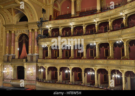Innenraum, Staatsoper, Andrassy ut, Budapest, Ungarn, Interior, state opera, Hungary Stock Photo