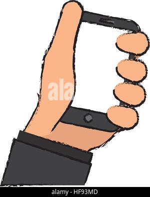 Mobile smartphone technology Stock Vector