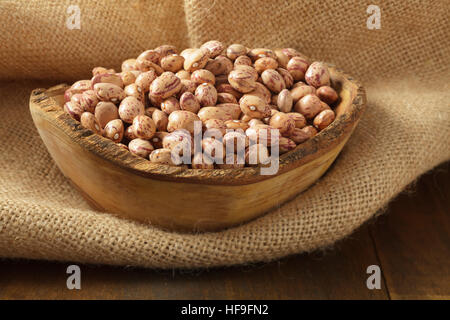 Pinto beans - dried Stock Photo