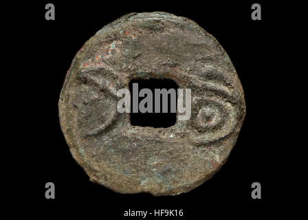 Chinese Warring States period Coin Stock Photo