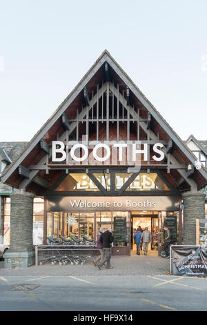 Booths supermarket shop in Keswick the Lake District Cumbria UK Stock ...