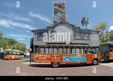 Key West Shipwreck History Museum Mallory Square Stock Photo