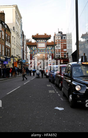 Chinatown in London Stock Photo