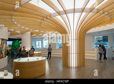 Google product store Soho New York City Stock Photo