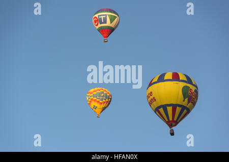 New Mexico, Albuquerque, Albuquerque International Balloon Fiesta, hot air balloons Stock Photo