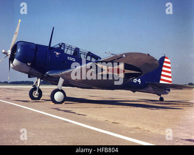 Douglas A-24B(SBD) of the Confederate Air Force at Ottumwa Stock Photo