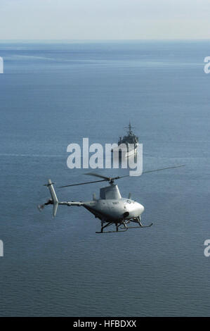US Navy A RQ-8A Fire Scout Vertical Takeoff and Landing Tactical ...