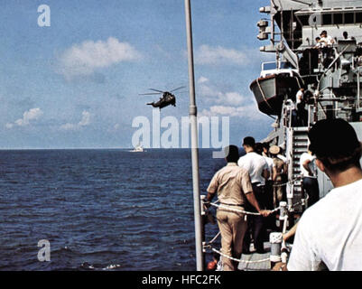 Landing Craft Utility 1681 enters the well deck of amphibious dock ...