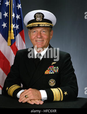 Rear Admiral (upper half) Joseph J. Dantone, Jr., USN. Joseph Dantone Stock Photo