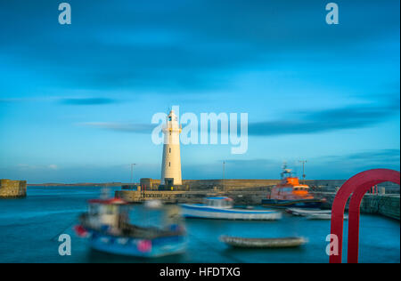 Harbour at Donaghadee, County Down, Northern Ireland, UK Stock Photo