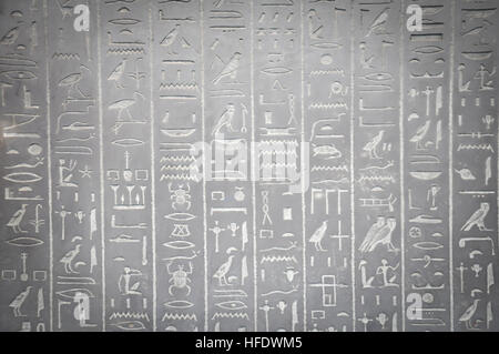 Egyptian hieroglyphs background Stock Photo