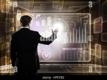 Innovative media technologies Stock Photo