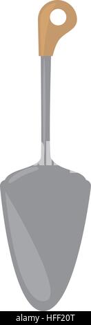cake spatula server cooking utensils Stock Vector