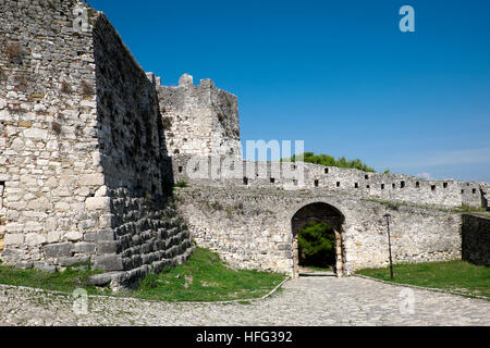 Berat Castle, Berat, Albania Stock Photo