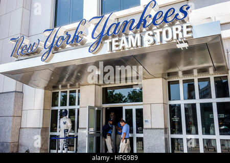Yankee Stadium jersey customization team store - SuperStock