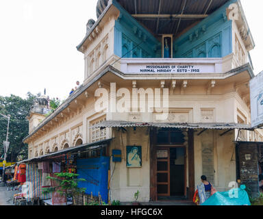 Kolkata (Calcutta, Kalkutta): Nirmal Hriday (house for the dying) of Mother Teresa, West Bengal, Westbengalen, India Stock Photo