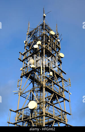 air-traffic control radar mast Stock Photo - Alamy