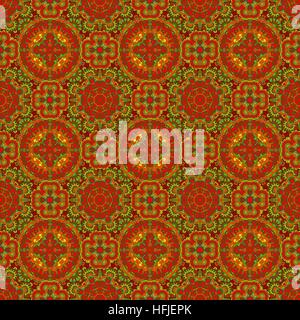 Mandalas. Seamless pattern. Vintage decorative elements. Vector illustration Stock Vector