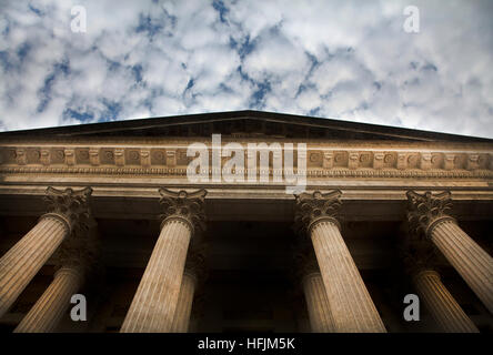 Pillars holding up the sky. Stock Photo