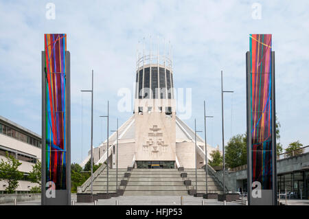 Liverpool Metropolitan Cathedral. The Roman Catholic Cathedral in Liverpool. Stock Photo