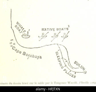 Le naufrage de la Jeannette dans l'océan glacial arctique raconté par les membres de l'expédition. Ouvrage illustré, etc Image taken from page 227 of 'Le naufrage de la Stock Photo