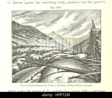 Lewis Documenting Rocks This page from 'Manual of Geology' presents text and illustrations ...