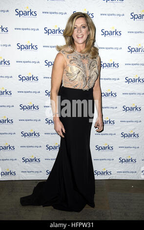 Sparks Winter Ball at the Roundhouse, Chalk Farm, in London - Arrivals  Featuring: Sally Gunnell Where: London, United Kingdom When: 30 Nov 2016 Stock Photo