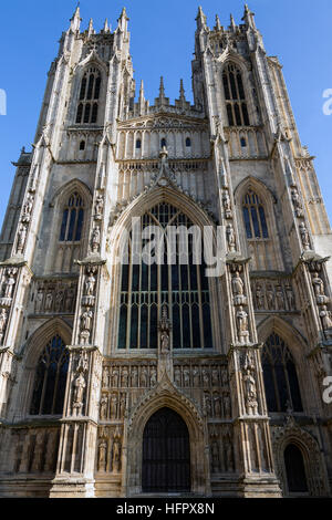 Beverley Minster in the city of Beverley in the East Riding of Yorkshire in northeast England. Stock Photo