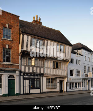 Craik House, 82 & 83 Church Street, Tewkesbury Late C15 or early C16 grade 2 listed building Stock Photo