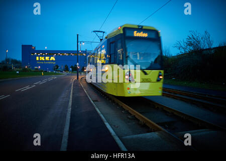 Ikea Aston under Lyne Tameside exterior   Architect  property properties building development developed structure property architectural design design Stock Photo