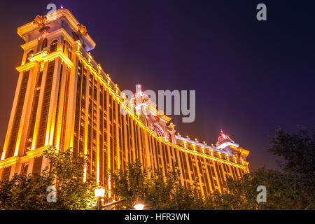 Galaxy Macau Casino Hotel Stock Photo