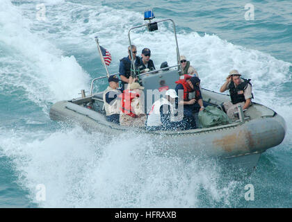 A 7-meter rigid-hull inflatable boat (RHIB) from the amphibious Stock ...