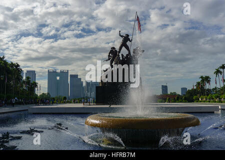 National Monument of Malaysia Tugu Negara Stock Photo