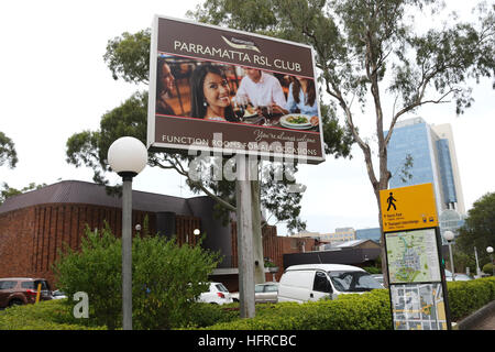 Parramatta RSL Club in Western Sydney, Australia. Stock Photo