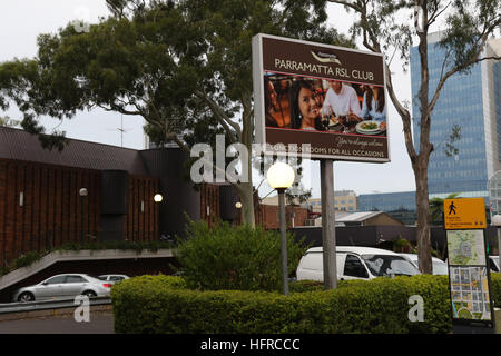 Parramatta RSL Club in Western Sydney, Australia. Stock Photo