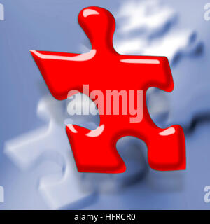 Puzzle Stock Photo