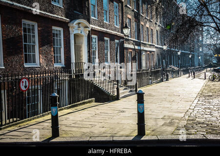 Kings Bench Walk, Inner Temple. Inns of Court., London, UK, Stock Photo