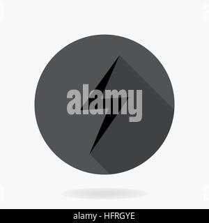 Fine Vector Exclamation Icon Stock Vector
