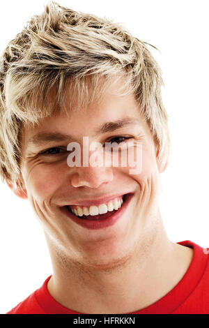 Laughing young man Stock Photo
