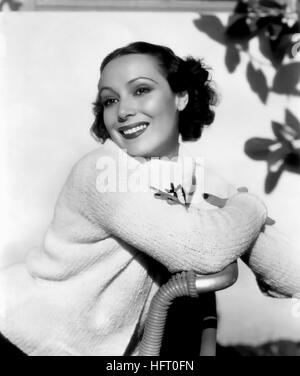 DOLORES del RIO (1904-1983)  Mexican film actress about 1942 Stock Photo