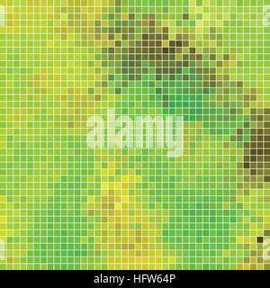 abstract square pixel mosaic background Stock Vector