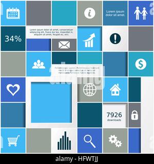 Infographic background Stock Vector
