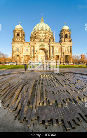 Berlin Cathedral Church, Berliner Dom.19th-century building located on Museum Island, Mitte, Berlin, Germany Stock Photo